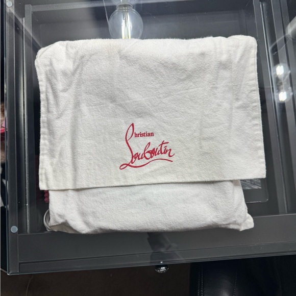 Christian Louboutin Farida Leopard Calf Hair & Leather Messenger Crossbody Bag - Picture 8 of 13